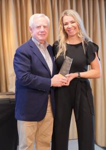 SEN Design Group President Ken Peterson and BTB CEO Kristy Ferguson