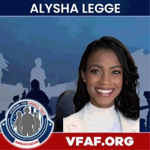 Alysha “Aly” Legge named VFAF Veterans for Trump Florida state chapter operations director and national ambassador