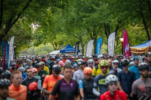 2023 Gran Fondo National Championships Start Corral