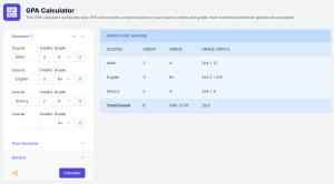 GPA Calculator