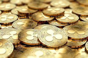 Image of Ripple (XRP) gold coin