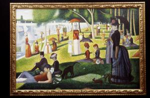 Prestige Copy of "A Sunday Afternoon on the Island Le Grande Jatte" by George Seurat ( Art Institute of Chicago