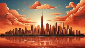 New York City Skyline for Solar