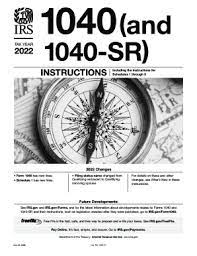Form 1040 - SR Instructions