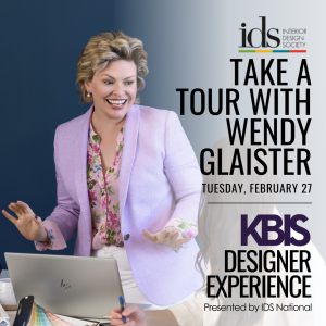 The Interior Design Society is excited to kick off their third edition of its Designer Experience @ KBIS 2024 on Tuesday, Feb 27th at 9:00 am for a complete VIP experience.