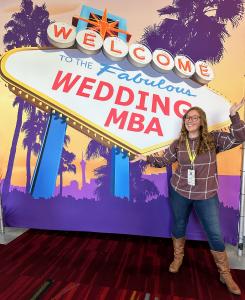 Vibrant Occasions attends Wedding MBA 2023 in Las Vegas.