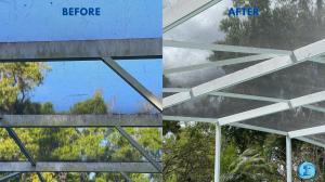 Pool Enclosure Cleaning Soft Wash