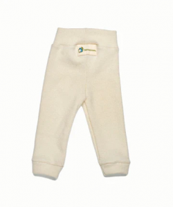 Babee Greens Organic Wool and Cashmere Longies (off-white)