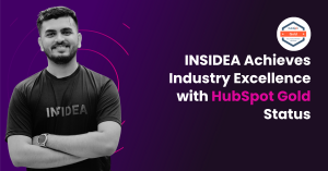 INSIDEA Achieves Industry Excellence with HubSpot Gold Status