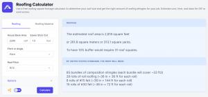 Roofing Calculator