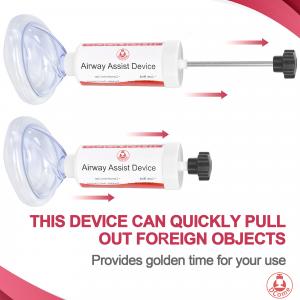 DCome Airway Assist Device to Remove Foreign Objects Effectively