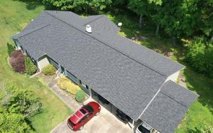 Birdseye view of a Roof