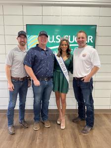 Tanner Winterhof visits US Sugar Capital