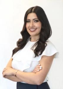 Woman smiling for camera