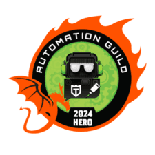 Automation Guild 24 Become the Hero of All your Automation Testing efforts in 2024 logo