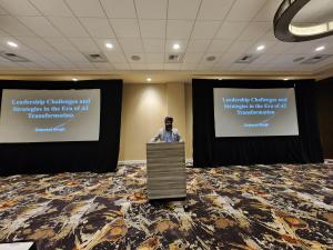 Dr. Satpreet Singh Unveils Leadership Strategies in AI Era at IEEE ASCE Conference: A Trailblazing Exploration