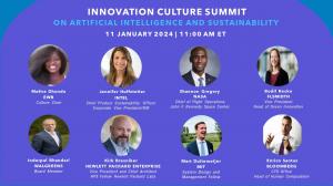 Innovation Culture Summit on Artificial Intelligence and Sustainability