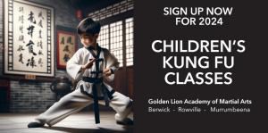 Golden Lion-Kung - Children Ages 6 years + Murrumbeena