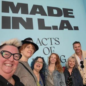 Kristine and some Shoebox Artists at Made in LA