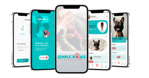 simple paws iphone screens