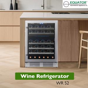 Equator Advanced Appliances Highlights the Features of Its Equator Dual Zone 52-Bottle Wine Refrigerator