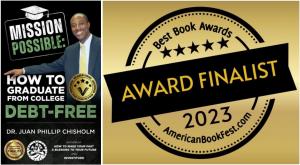 Dr. Juan P. Chisholm ends 2023 as a “Finalist” for Annual Best Book Awards for Mission Possible
