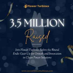 Flower Turbines Current Funding Round Passes .5 Million