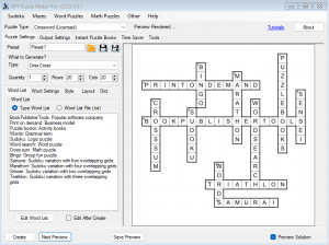 Introducing Puzzle Maker Pro Criss Cross: The Ultimate Solution for Captivating Word Puzzles From Your Own Word Lists