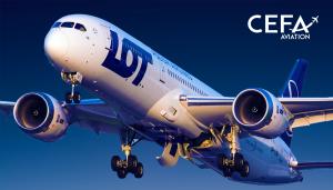 CEFA Aviation Secures First Eastern European Contract  with LOT Polish Airlines