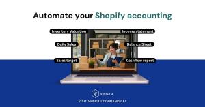 Vencru has integrated with Shopify to help SMBs automate e-commerce accounting and inventory management
