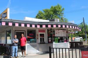 Fanci Freez Restaurant in Boise with Owners Bill Hawes and Nick Hawes