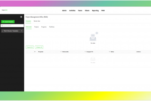 ProjectBIOS.com Project Management Office (PMO) Page Preview