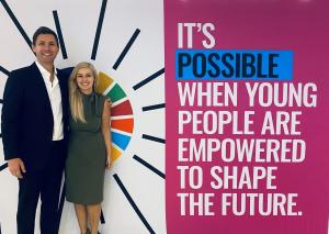 Co-Hosts of World Logic Day, Austin Texas, Chris Fronda & Chelsea Toler