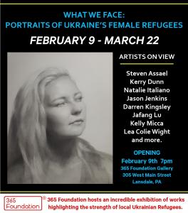 Portrait of Ukrainian Refugee