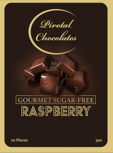 Sugar-free raspberry chocolate