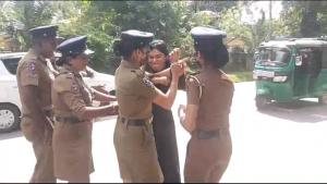 Protest Against Sri Lankan President by Tamil Families of Disappeared Attacked by Security Forces. Three Women Arrested