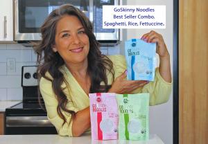 Breakthrough in Shirataki:  GoSkinny Noodles, Completely Odorless