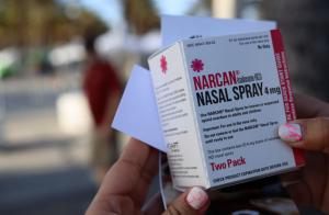 Box of Narcan Spray