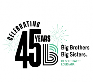 BBBS of SWLA 45th Anniversary Logo