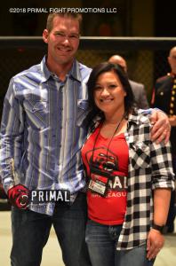 Danny and Priscilla O'Connor, owners of Primal Fight League