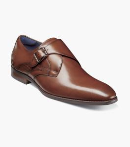 Stacy Adams monk strap shoes