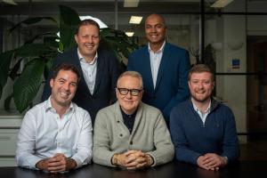 ESTAMA UK l to r Eoin Conway Ross Campbell David Roberts Mansing Awotar and George Grimes