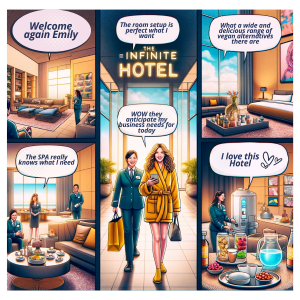 A guest story about hyperpersonalization at any touch point at the hotel