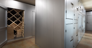 image of Amazing Spaces wine storage unit with wine