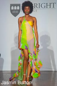 Jasmin Burton at the Albright College NYFW Runway Show SS 2024