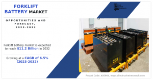 Forklift Battery Market Growth