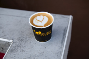 Panther Coffee espresso + milk