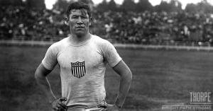 Athletes in Action NFL Sanctioned Super Bowl Breakfast 2024 Featuring Bart Starr Award Jim Thorpe Bright Path Strong Jim Thorpe Movie 2