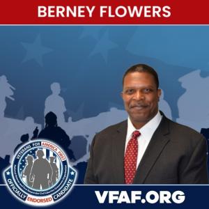 Berney Flowers for congress (MD-3) endorsed by VFAF Veterans for Trump announced Stan Fitzgerald president