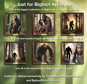 Bigfoot King of the forest back cover